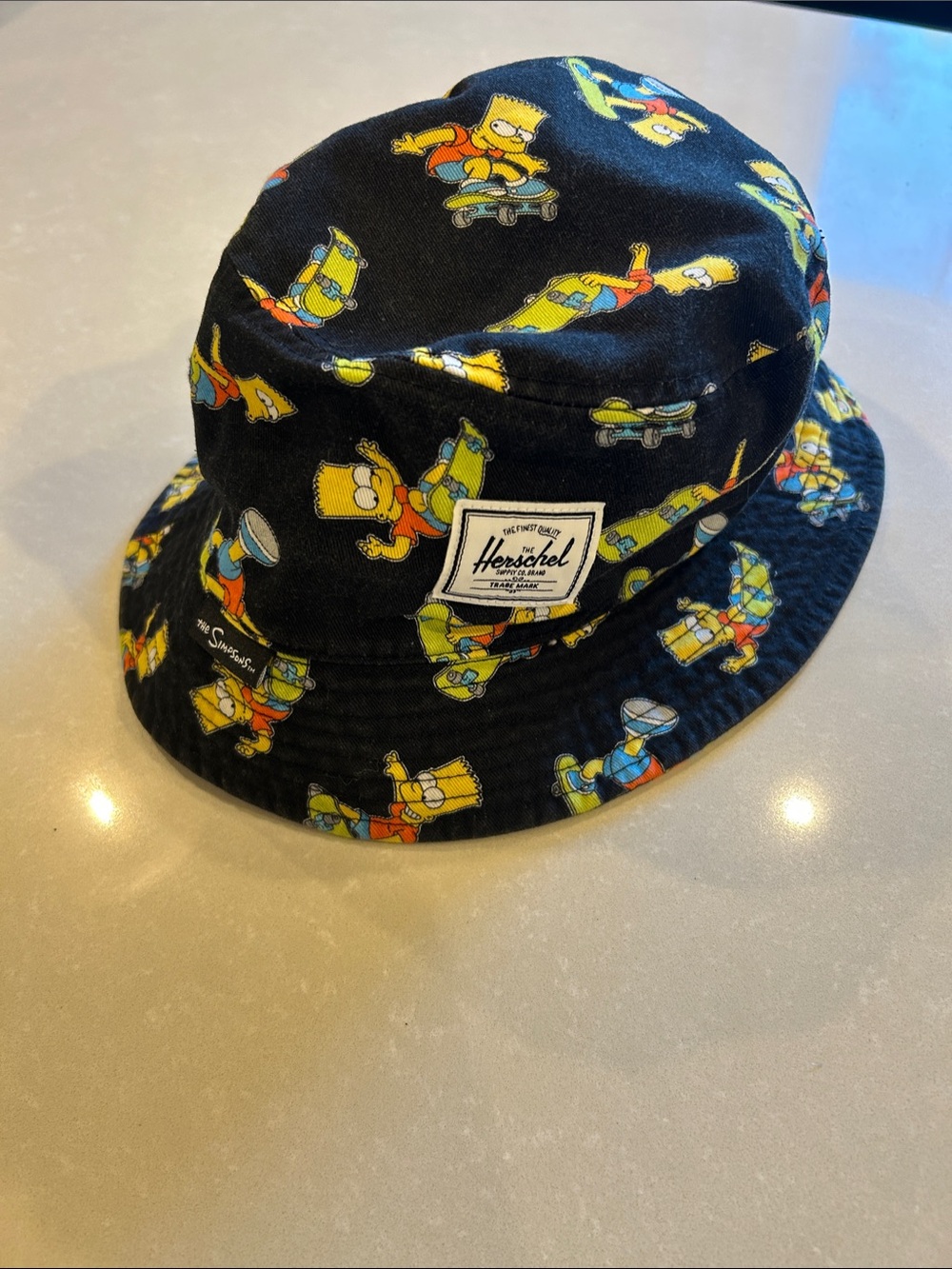 Herschel Bart Simpson Bucket Hat - Picture 2 of 4